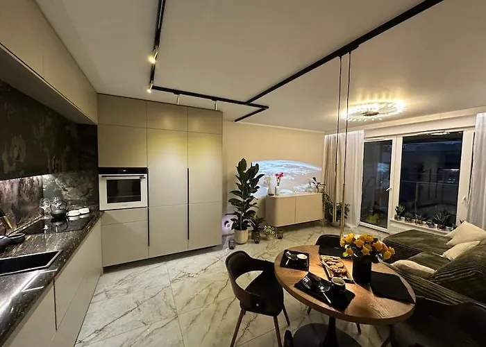 Appartement Wood & Stone Gdańsk